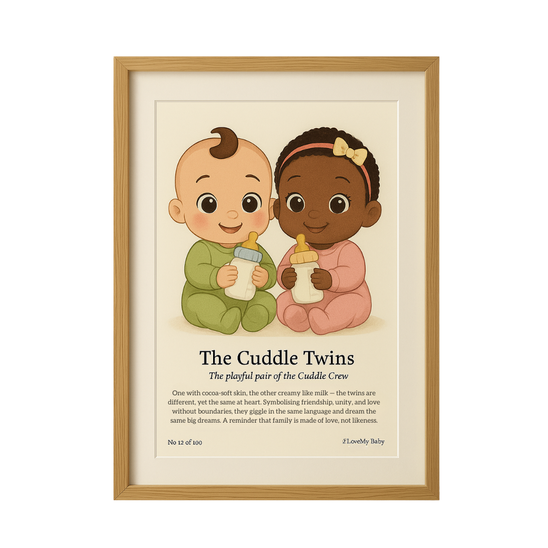 Cuddle Twins Nursery Picture