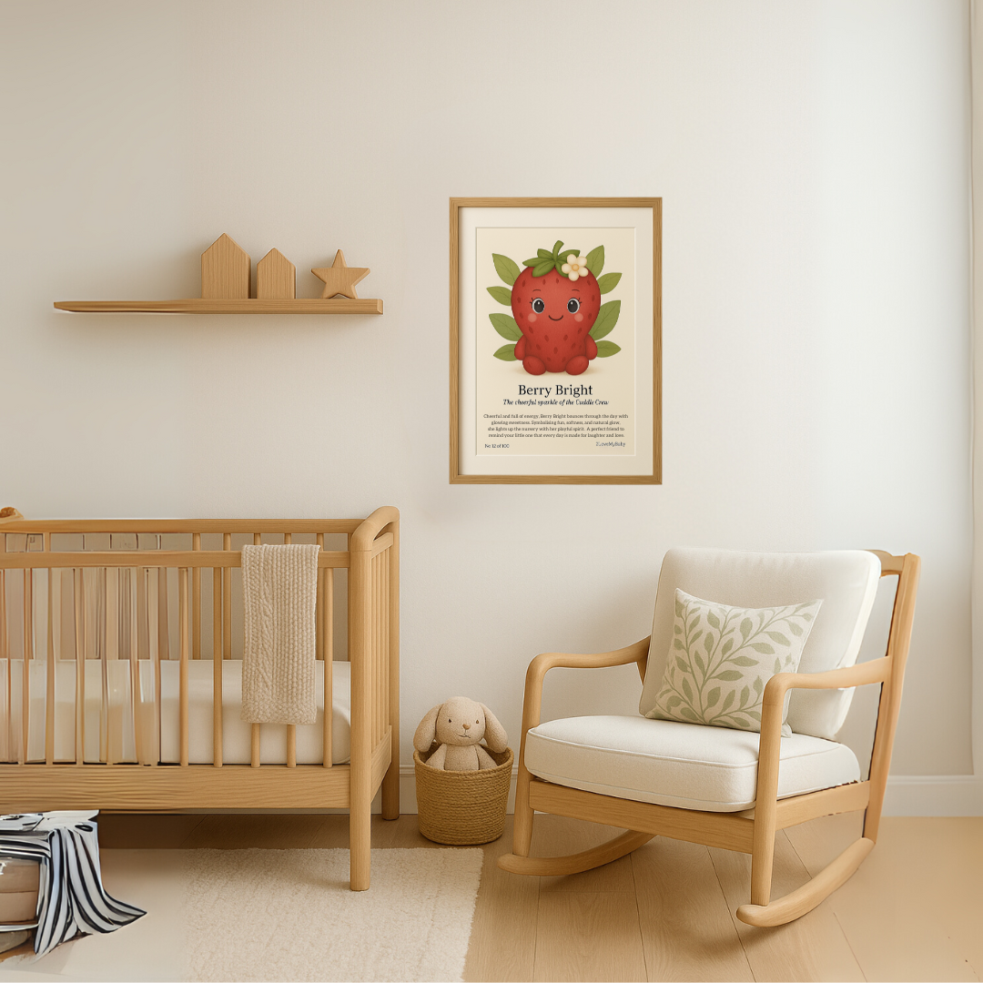 Berry Bright Cuddle Crew Nursery Picture