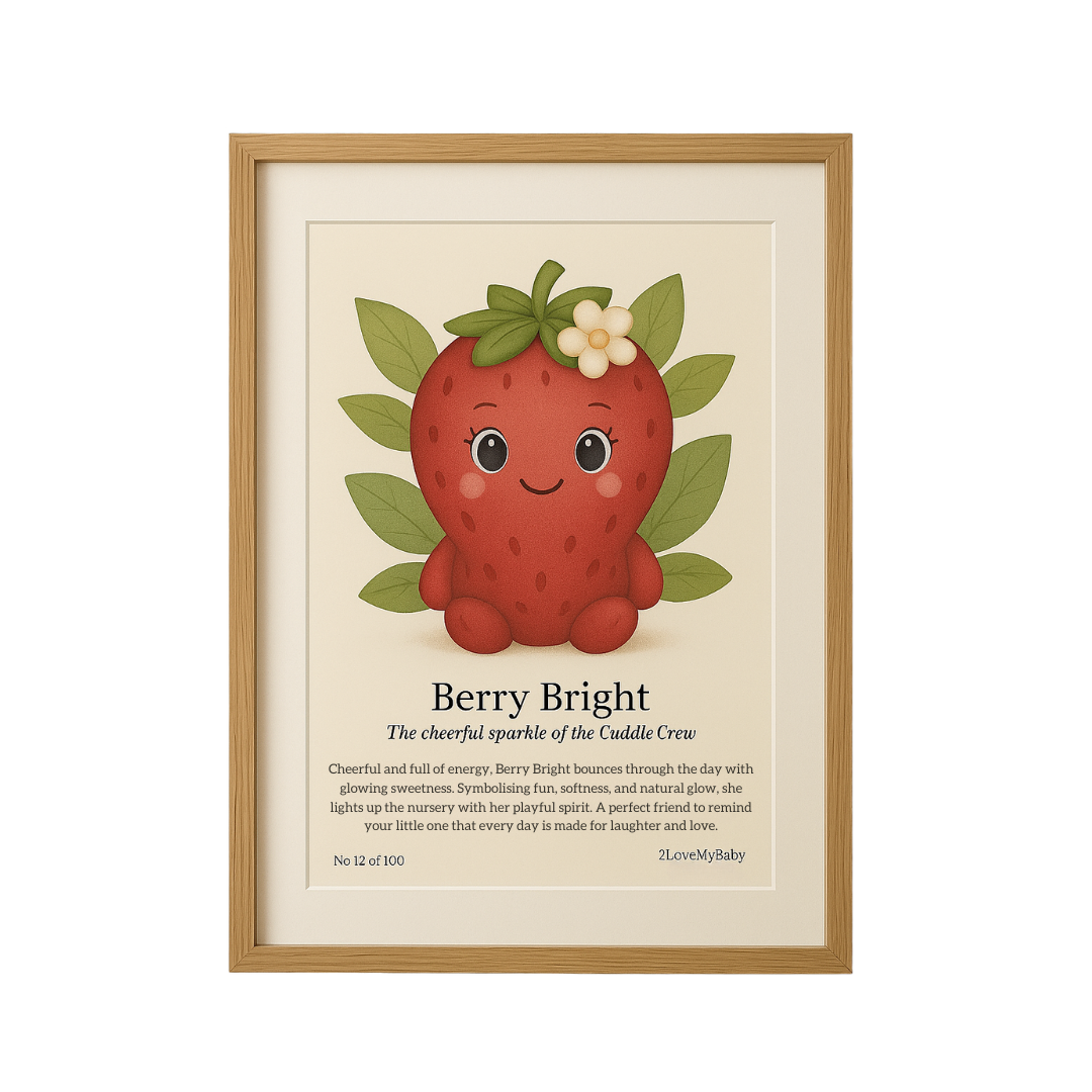 Berry Bright Cuddle Crew Nursery Picture