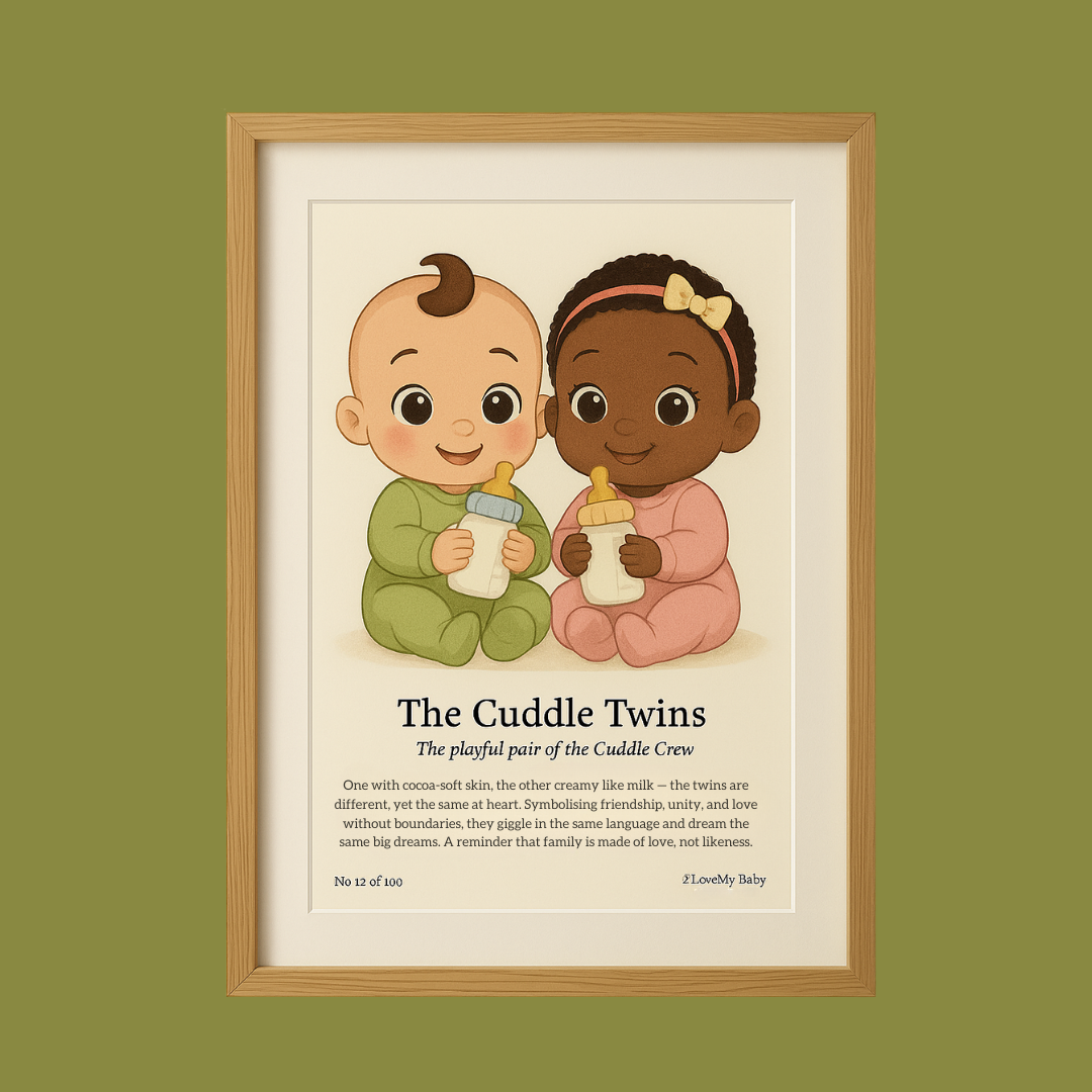Cuddle Twins Nursery Picture