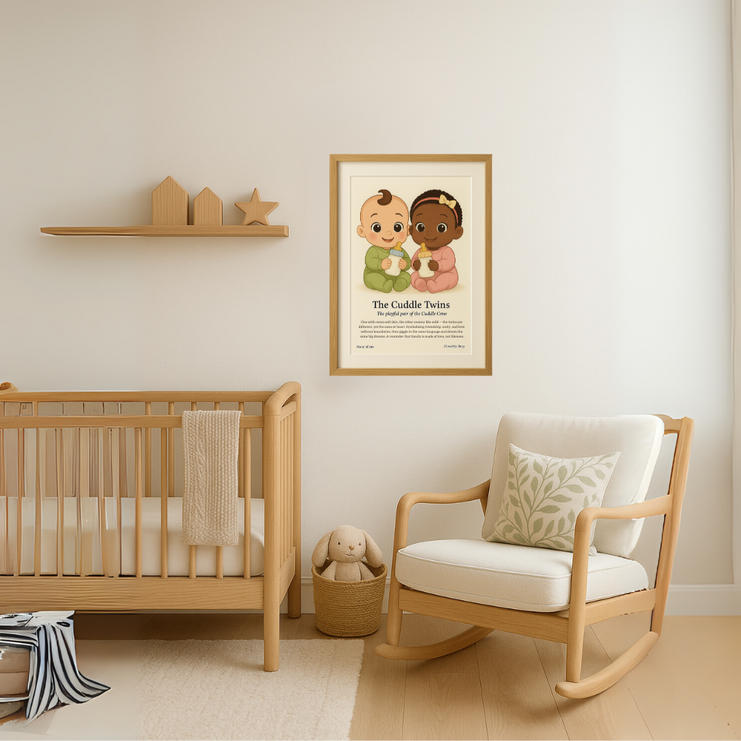 Cuddle Twins Nursery Picture