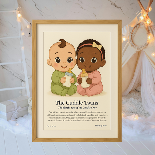 Cuddle Twins Nursery Picture